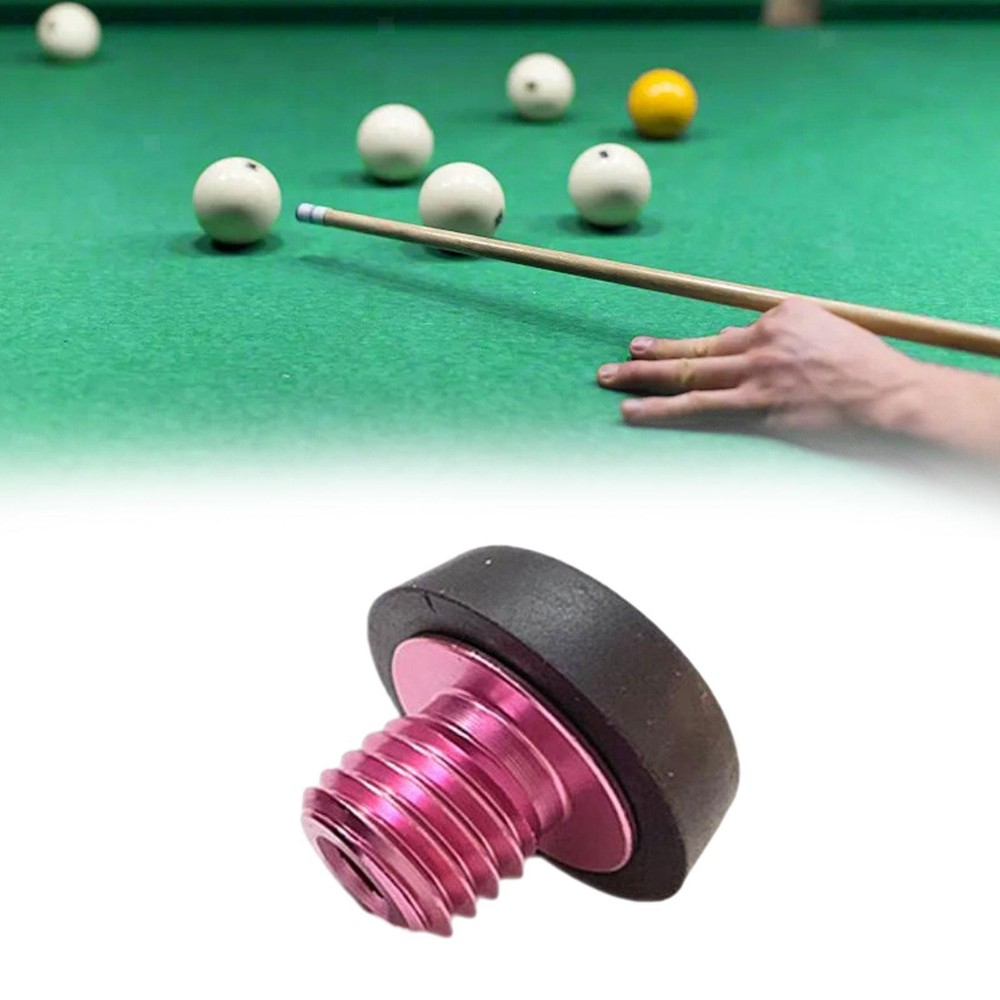Billiards Cue Bottom Plug Protection Pad Replacement, Screw