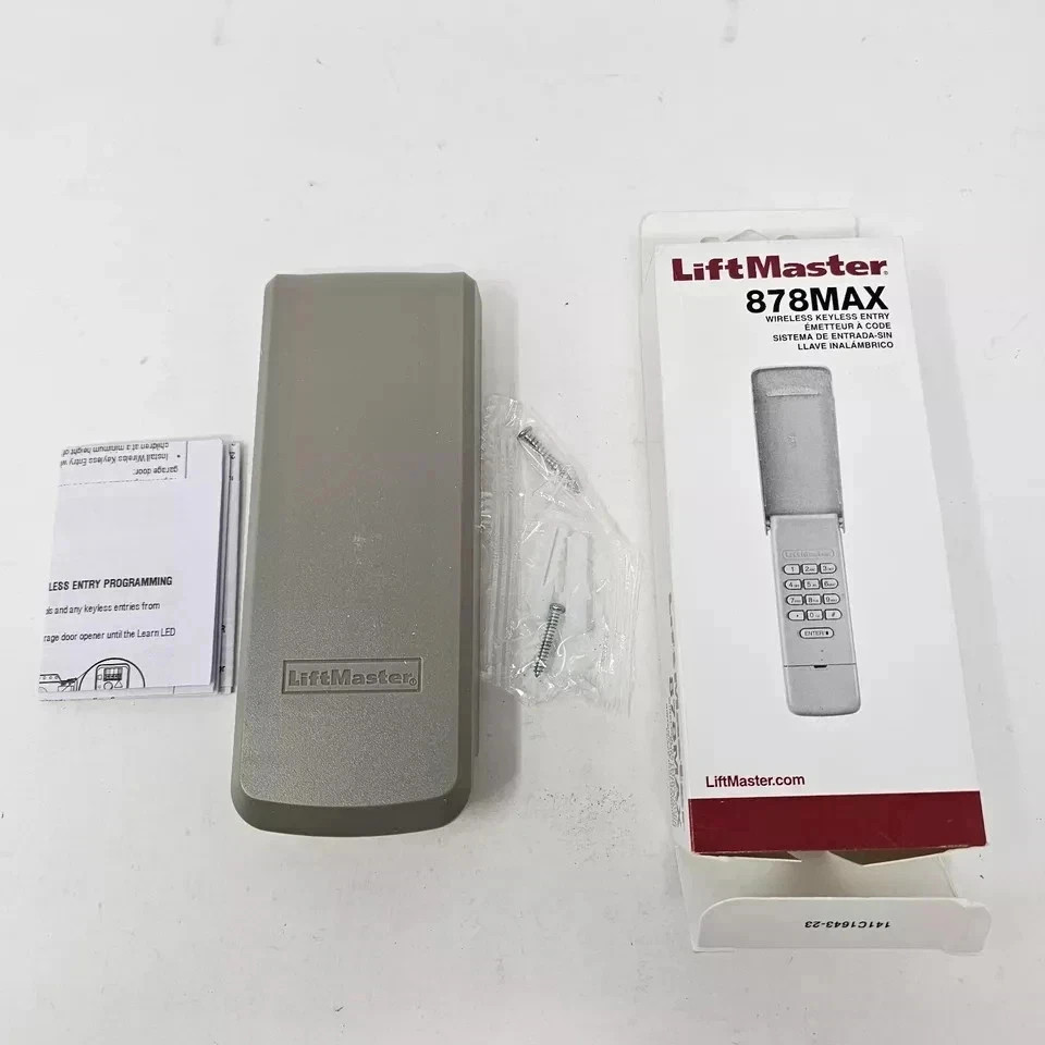 LiftMaster 878MAX Garage Door Keypad Wireless and Keyless Entry System