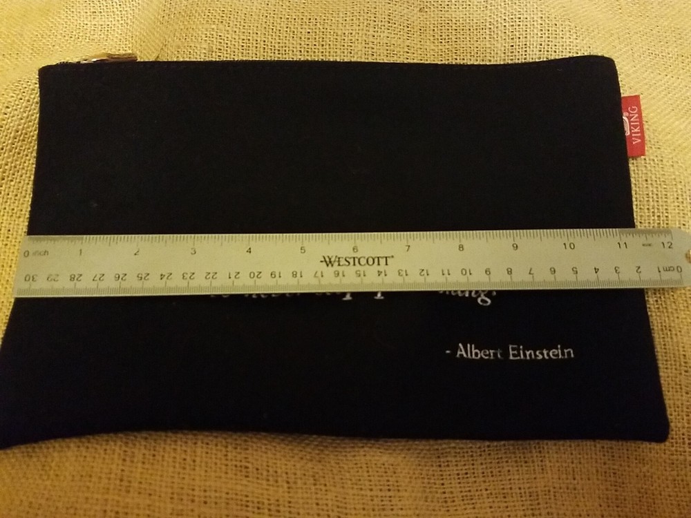 Viking Bag Pouch 'The Important Thing Is To Never Stop Questioning Einstein'