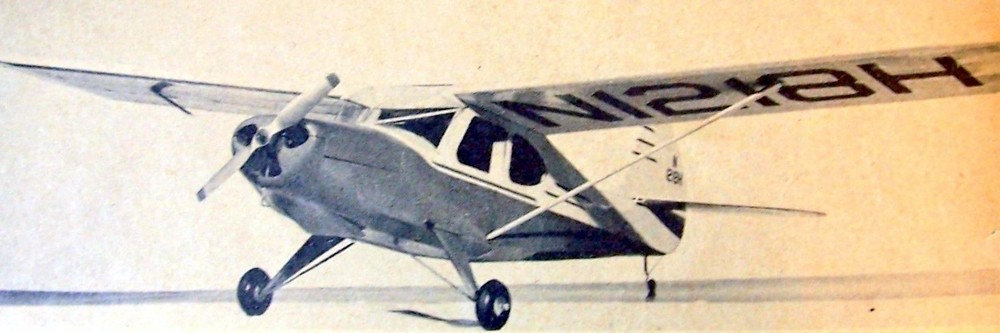 AERONCA SEDAN PLAN & PATTERNS + CONSTRUCTION ARTICLE for 47" RC Model Airplane