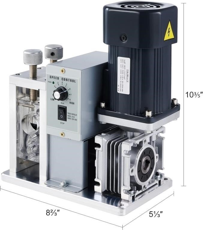CREWORKS Automatic Electric Wire Stripper for 0.04"-1.2" Wire *FREE SHIPPING*