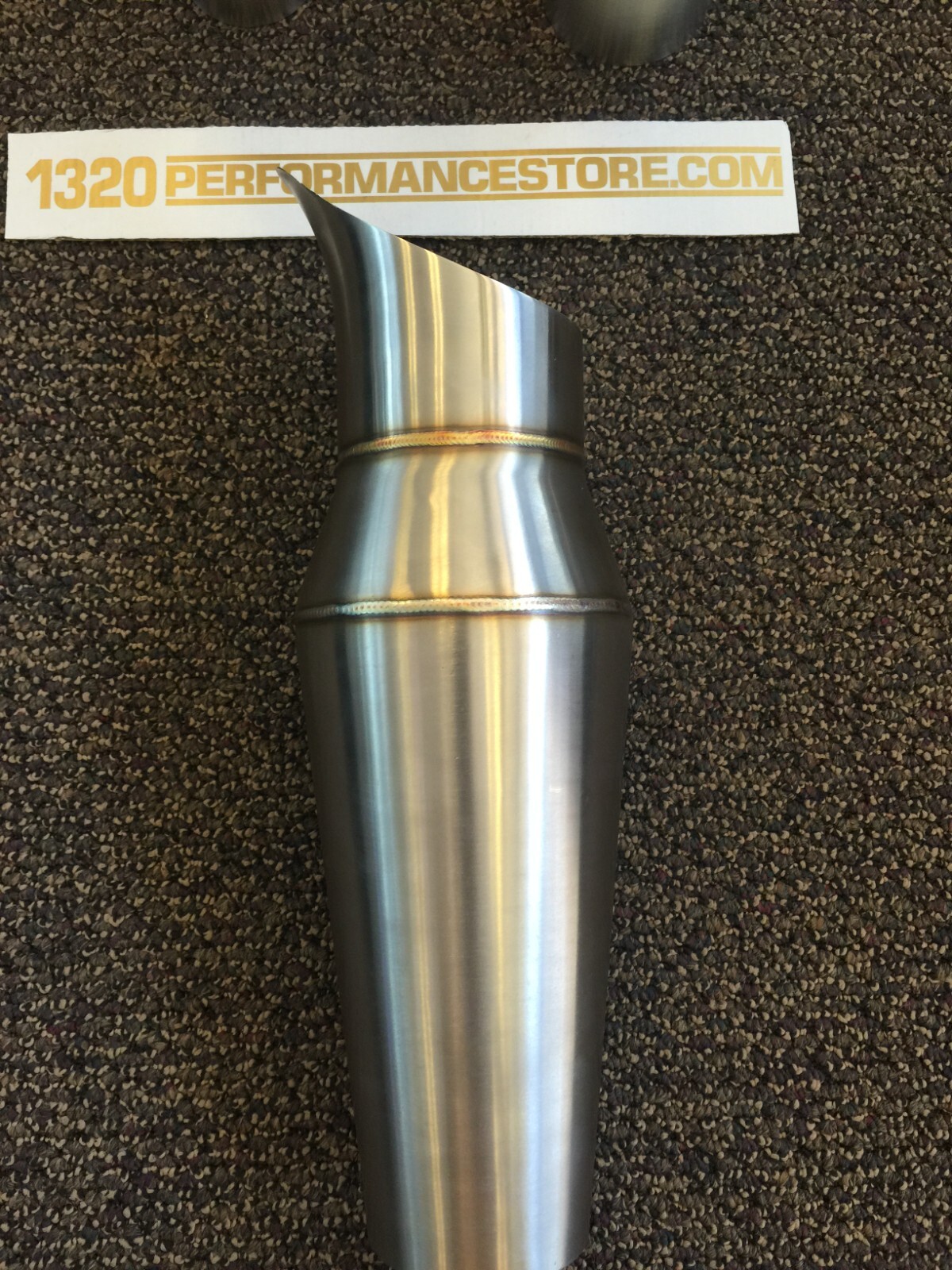 1320 3 inch megaphone Stainless Reverse Cone collector blast pipe BOSOZOKU V3