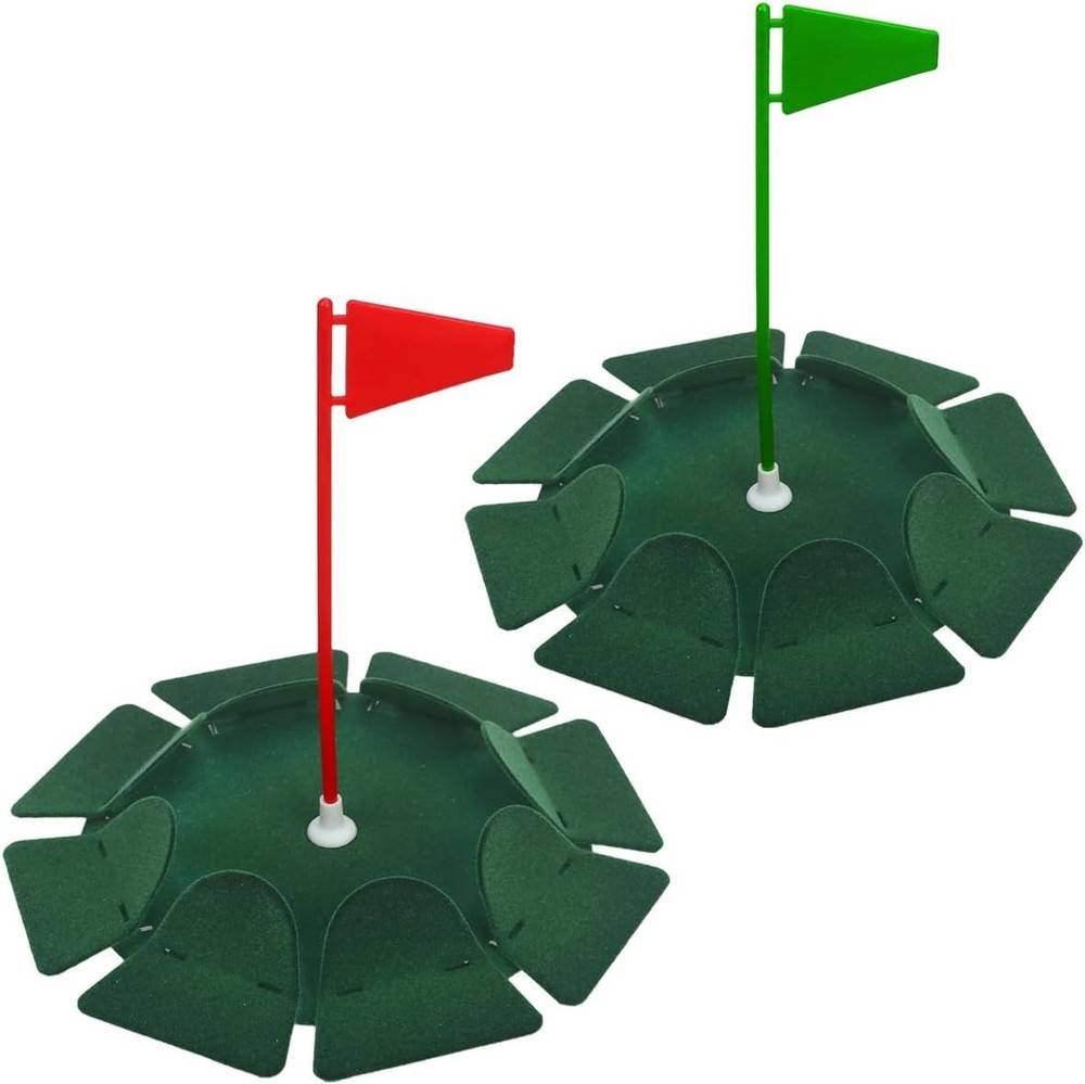 All Direction Golf Practice Cup Indoor Outdoor Surface Flocking 2pcs