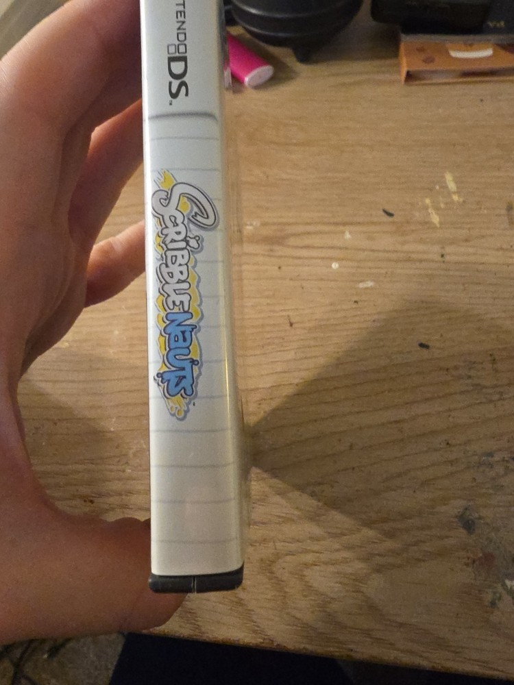 Nintendo Ds Scribblenauts Case Manual And Inserts Only
