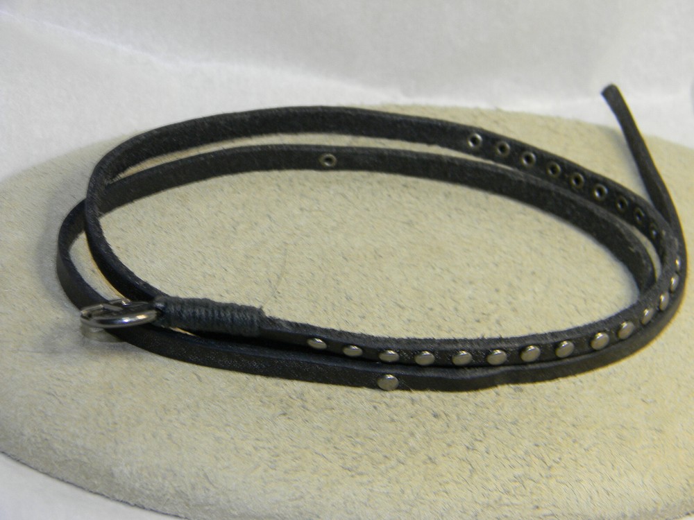 BED STU Black Lether Wrap Bracelet