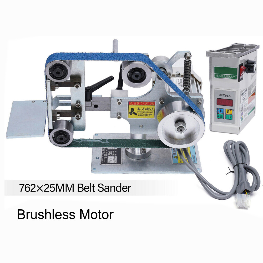 Belt Grinder Sander 30x1-Inch Variable Speed With 2 Abrasive Belt DC Brushless