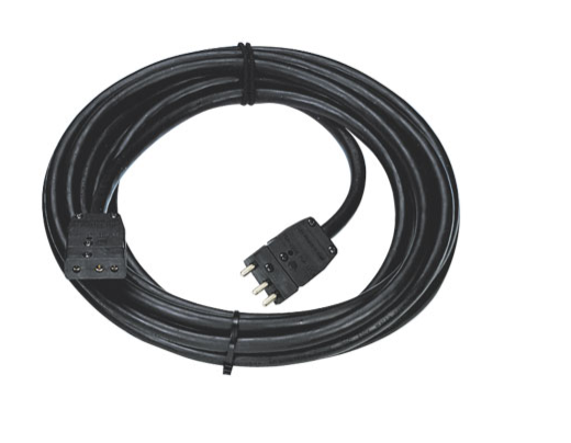 Stage Pin Extension Cable 12/3 SJOOW, 25 ft