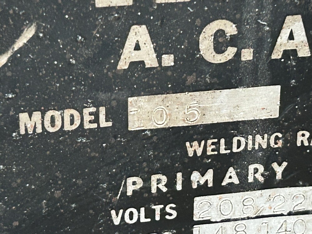 Miller 500 Amp Welder model 105