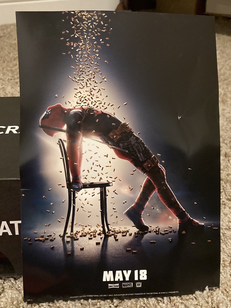 Deadpool Loot Crate Big Lebowski, new in box