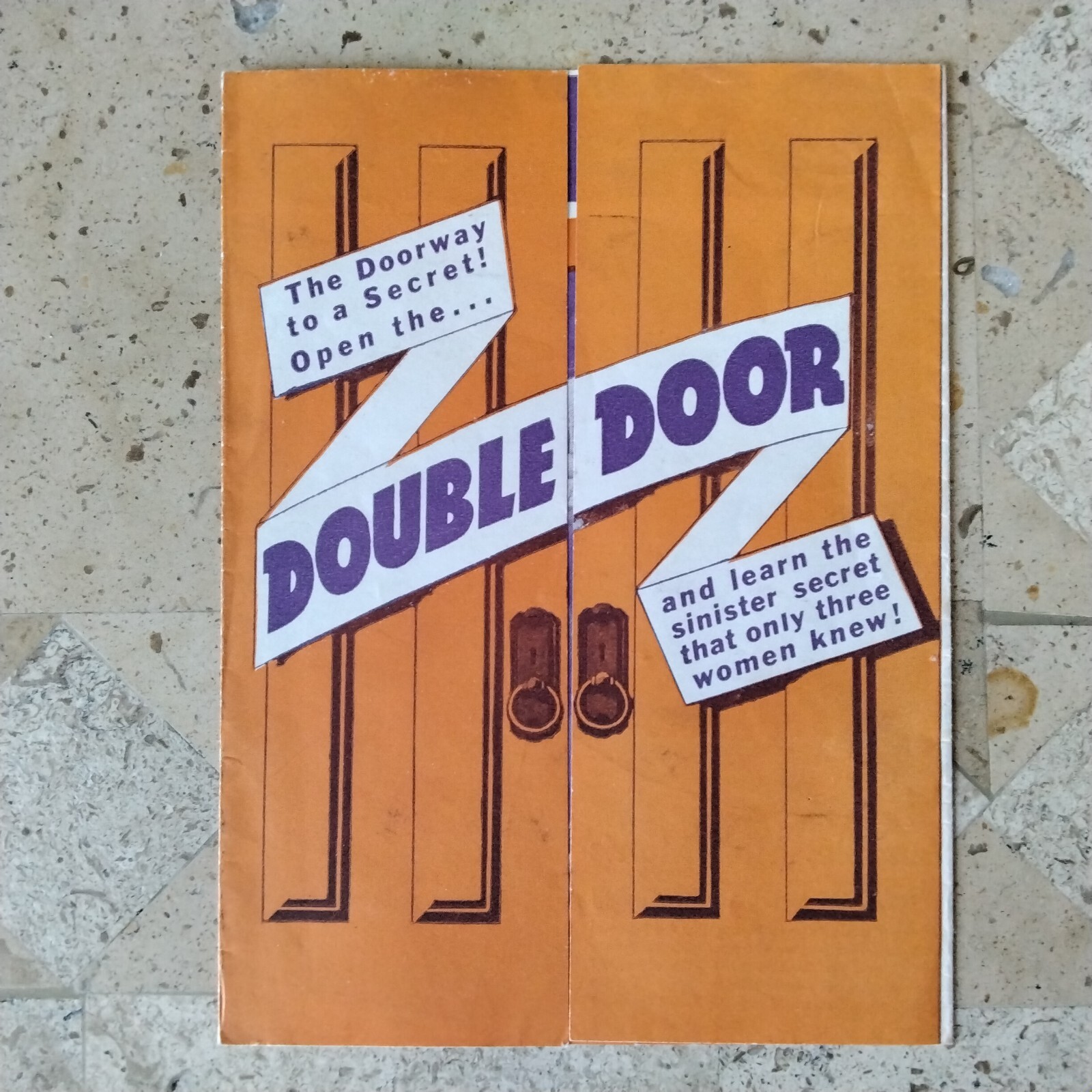 Evelyn Venable * Mary Morris * Kent Taylor "Double Door 1934 Herald Thriller