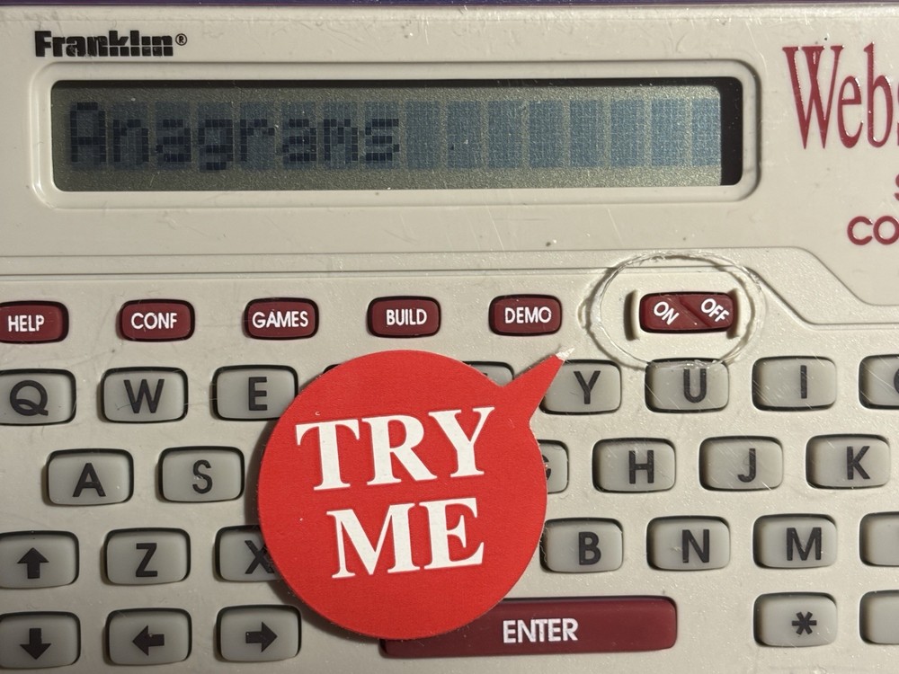 NEW Franklin Webster's Spelling Corrector Plus NCS-101 Pocket Size Compact