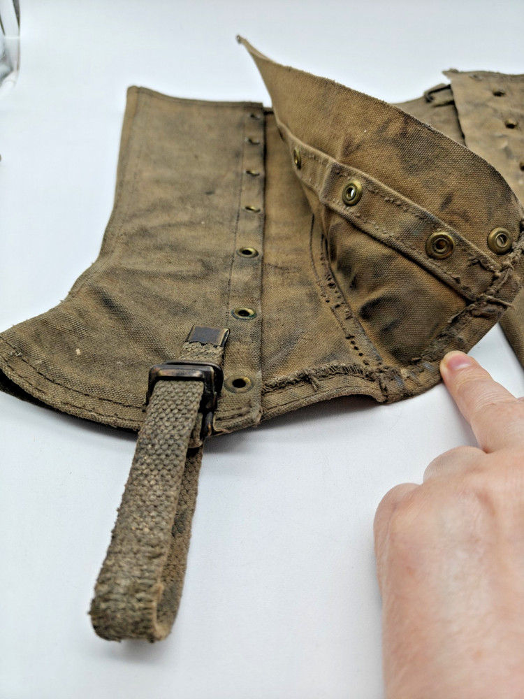 ORIGINAL WWII US USMC COMBAT FIELD LEGGINGS