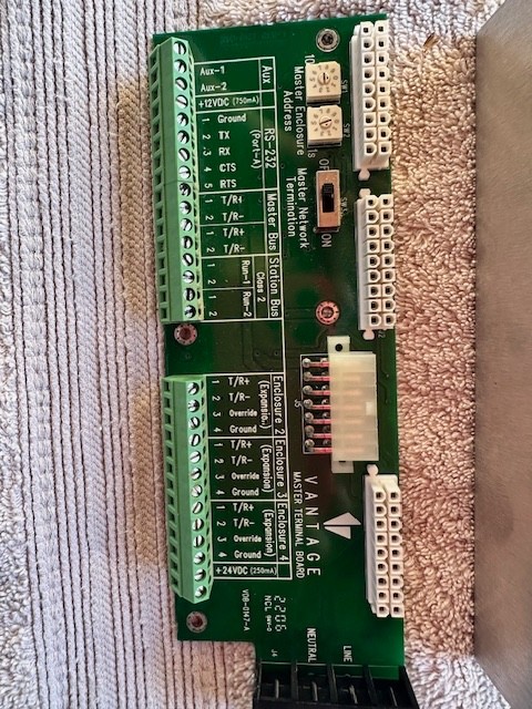 Vantage Master Controller - RS232