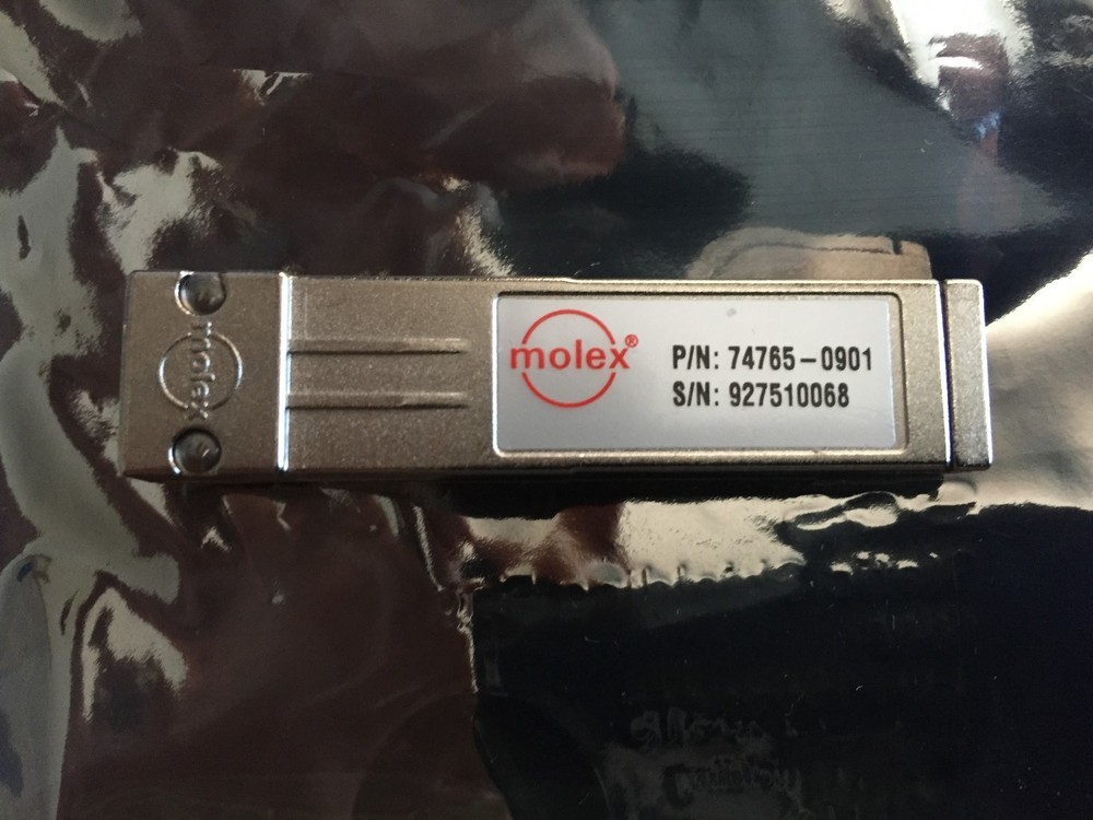 Molex 74765-0901 SFP Loopback Adapter, 5.0dB Attenuation