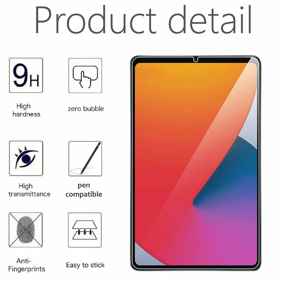 Premium Tempered Glass Screen Protector For Apple iPad Mini 2023 7th Generation
