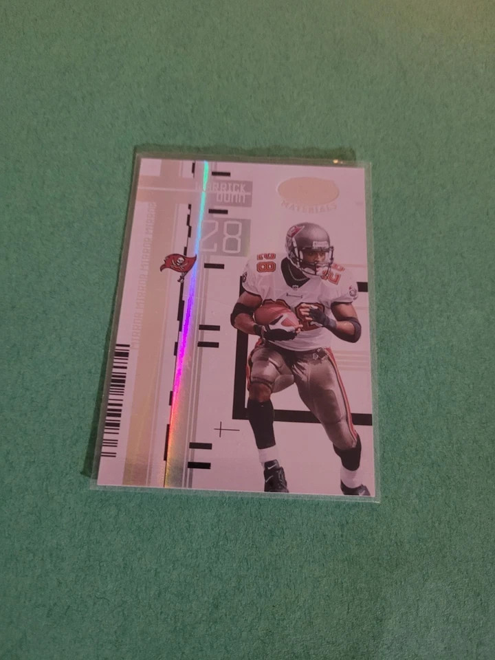 !!!    WARRICK DUNN   LEAF CERTIFIED  FOOTBALL CARD  #d/150 $$