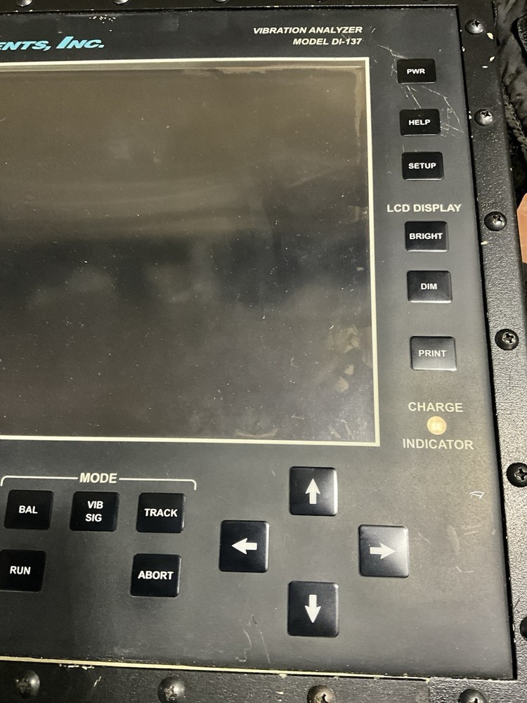 ACES SYSTEM DYNAMIC INSTRUMENTS VIBRATION ANALYZER DI-137 DOES NOT POWER ON