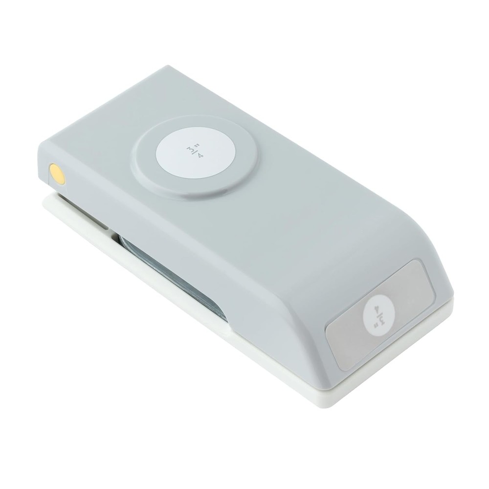 Effortless 0.75-Inch Circle Punch with Durable Grip for Scrapbooking Projects