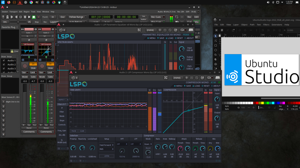 Ubuntu Studio Linux 24.04.1 - Full Install USB Flash Drive - 64 bit