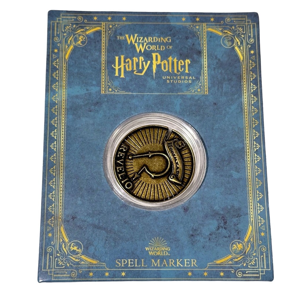 Universal Studios Harry Potter Hogsmeade Spell Marker - Revelio