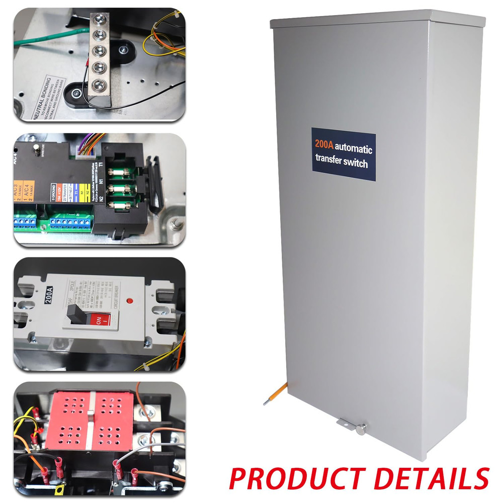 200A Single Phase Generator Automatic Transfer Switch for Generac RXSW200A3