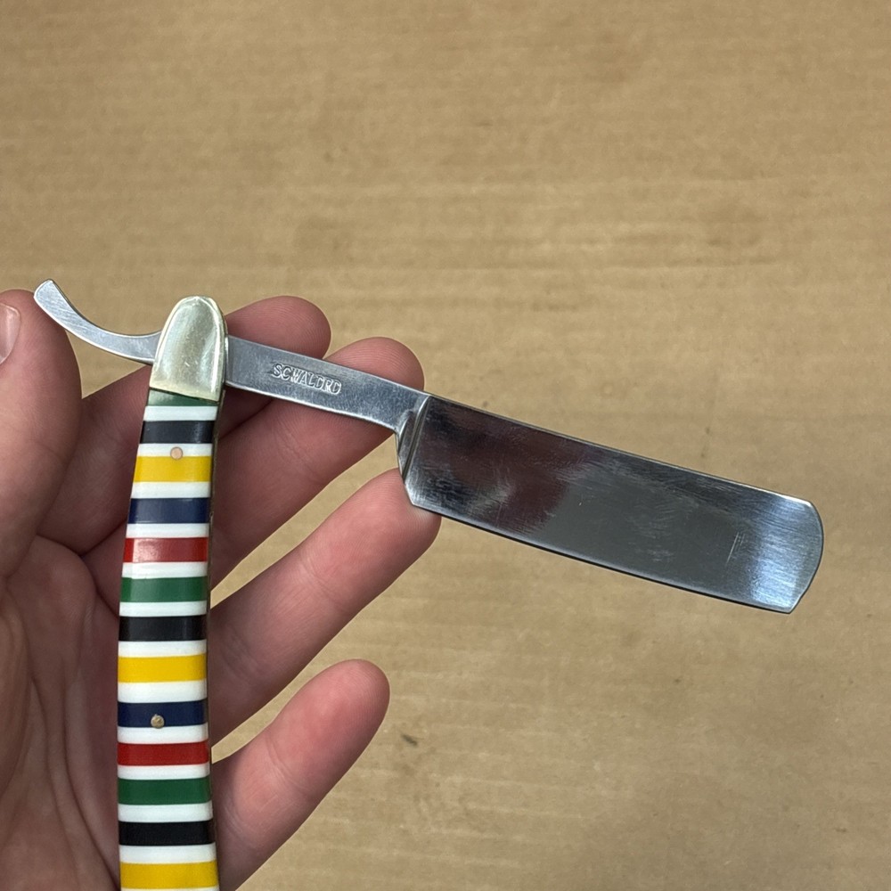 Schrade Walden 65th 2011 Razor Blade Candy Stripe