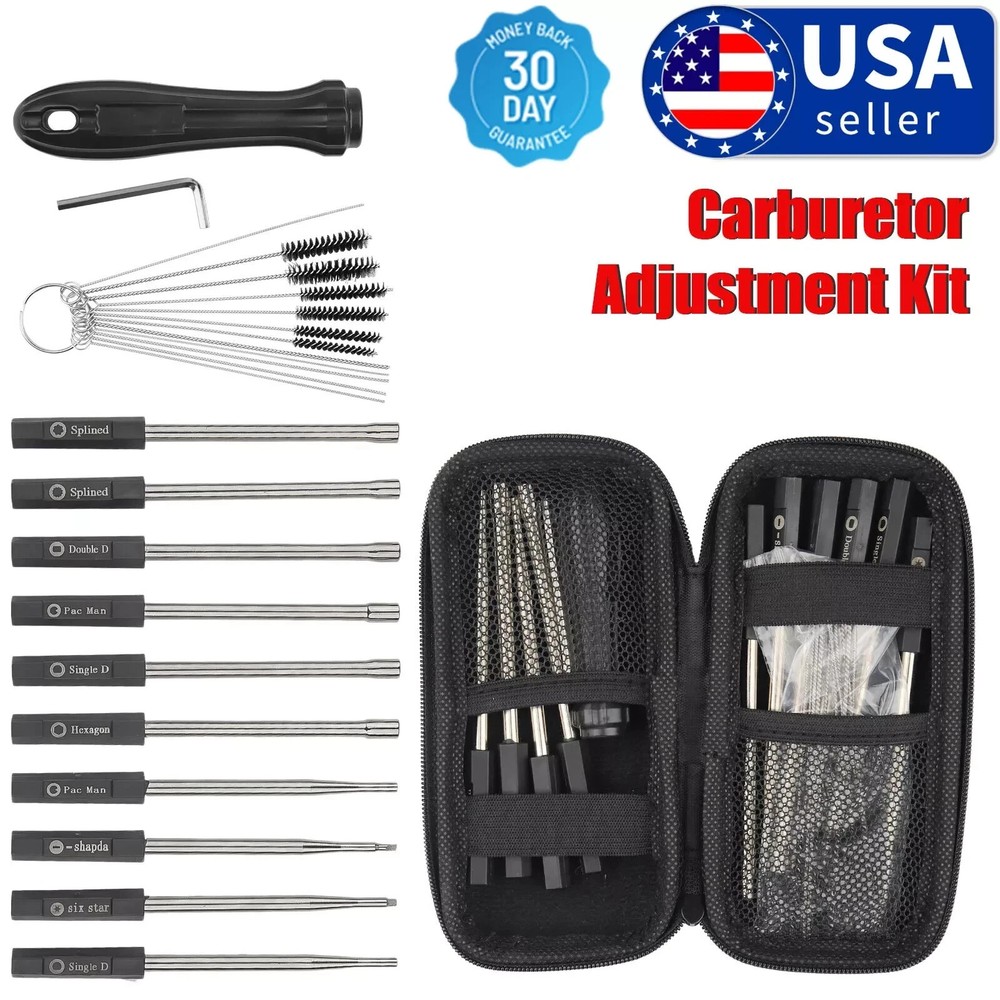 13pcs Carburetor Adjustment Carb Tune up Adjusting Small Engine + Tool Kit New