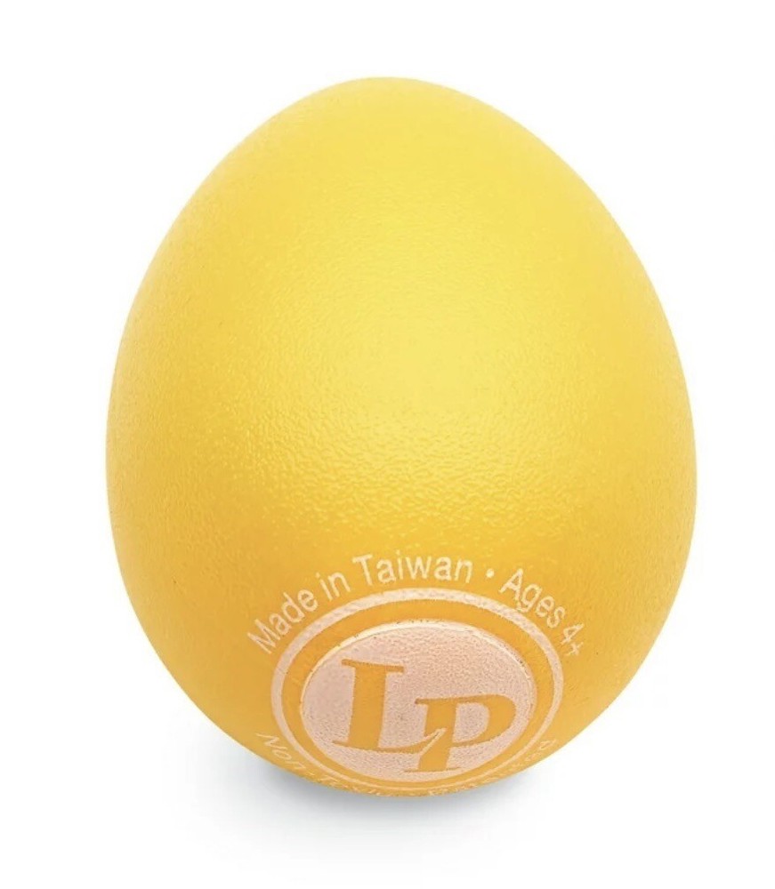 LP Rhythmix Plastic Egg Shaker (1) Sunshine