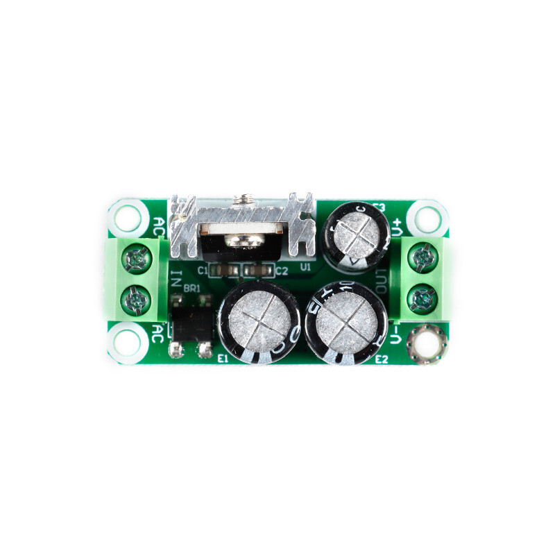 2PCS 5V Single Regulated Power Supply Module AC to DC Rectifier Filter Board 1A