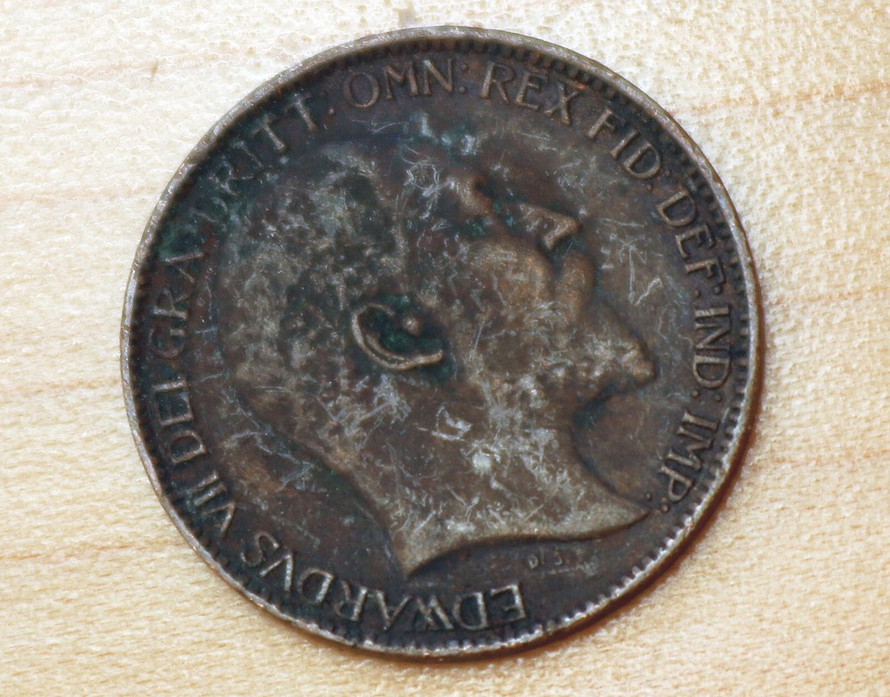 1909 Great Britain Farthing