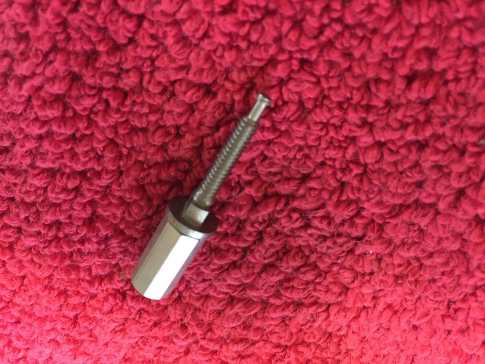 137 HH SMITHConnector, Metal Binding Post, Nickel Plated Brass, Polycarbonate, #