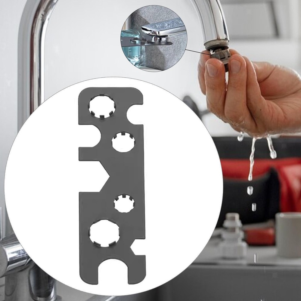 Basin Wrench Multi-function Sink Plumbers Tool for Household Bathroom Toilet