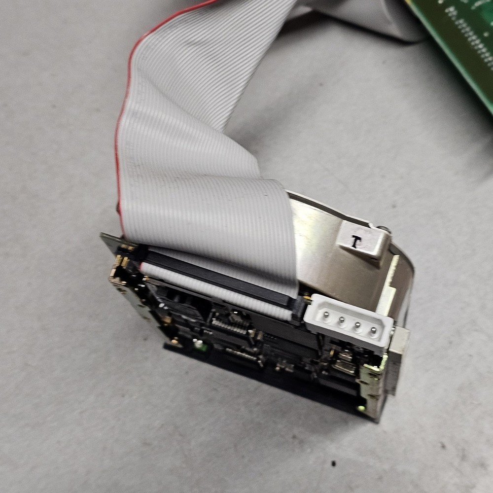 Seagate ST-157A 44MB IDE Hard Drive with ISA Controller Card & Cable (Untested)