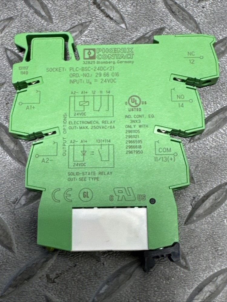 Phoenix Contact PLC-BSC-24DC/21 Solid State Relay. E-15