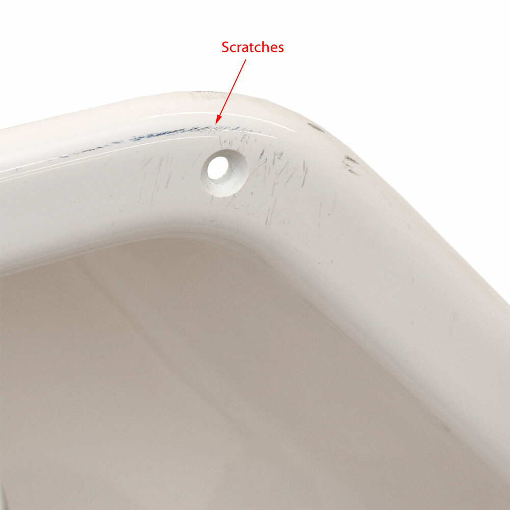 Chaparral Boat Blank Speaker Panel | w/ Cup Holders Off White Plastic