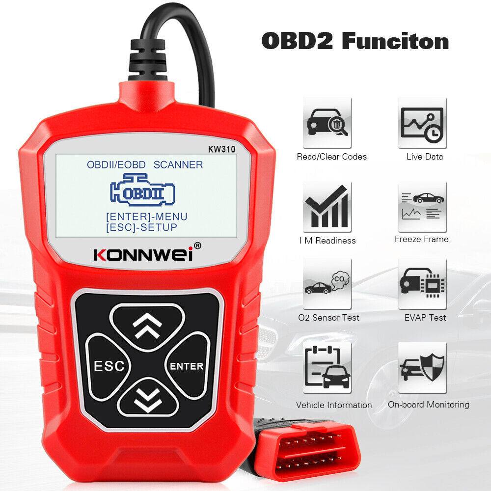 Automotive OBD2 Scanner OBD Code Reader Car Diagnostic Tool Check Engine Fault