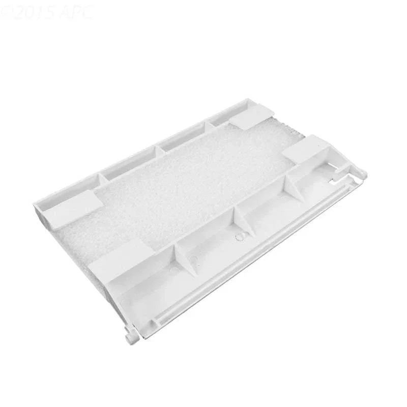 Weir gate assy., white