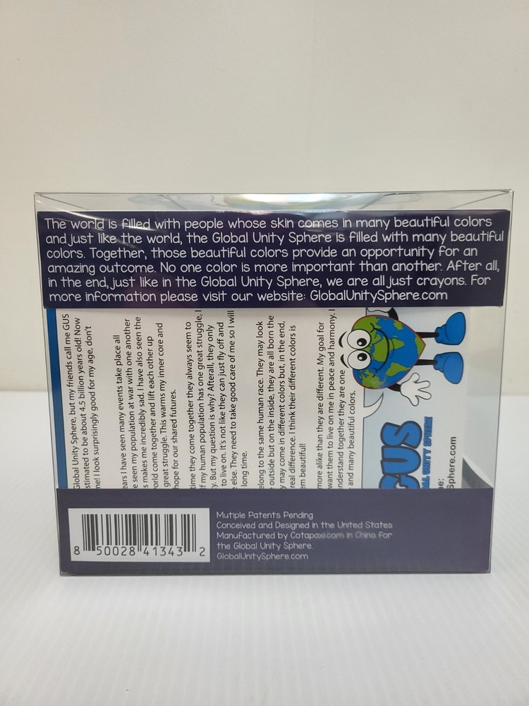 Gus Crayons Global Unity Sphere Toy