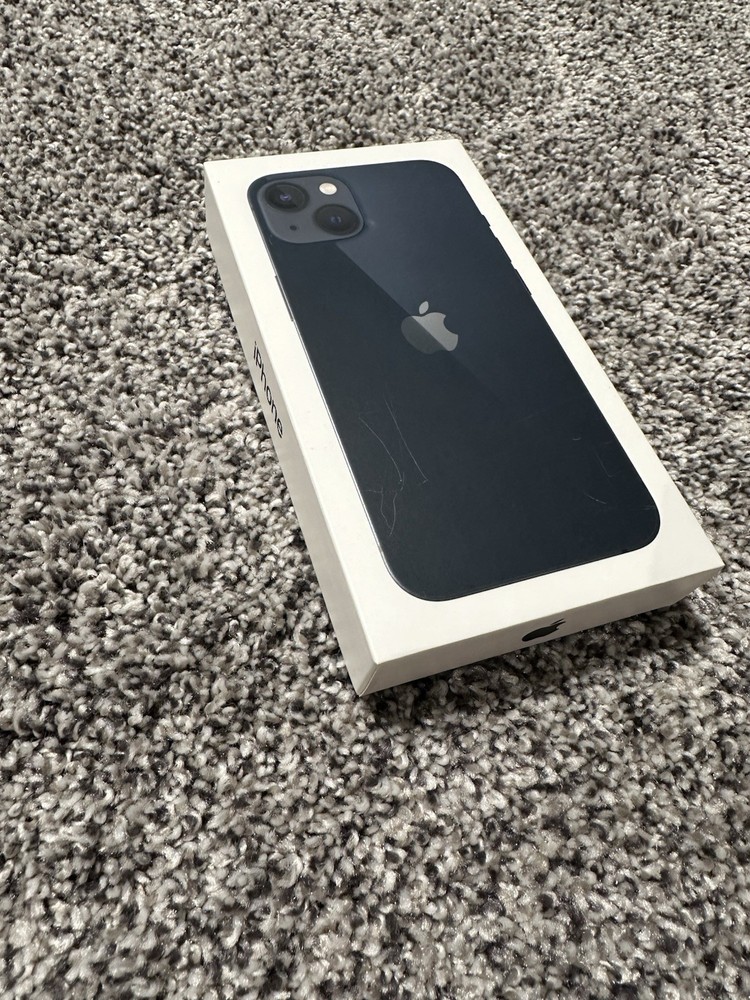 BOX ONLY Original iPhone 13 Midnight 256Gb EMPTY BOX ONLY