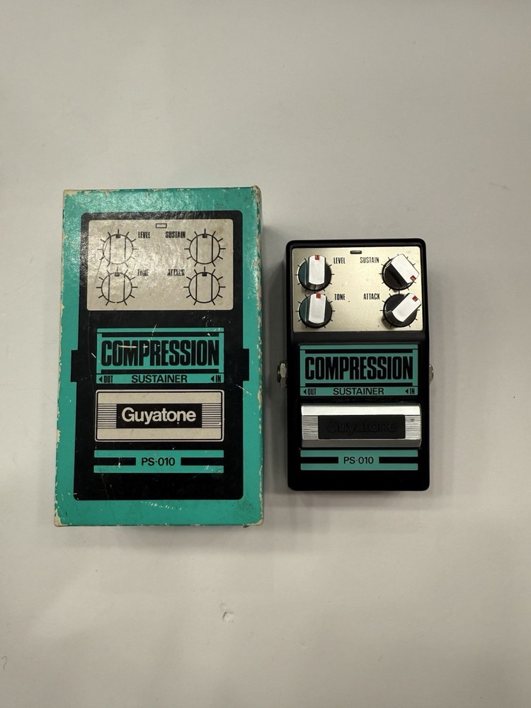 Guyatone PS-010 Compression Sustainer Compressor Guitar Effect Pedal MIJ Japan