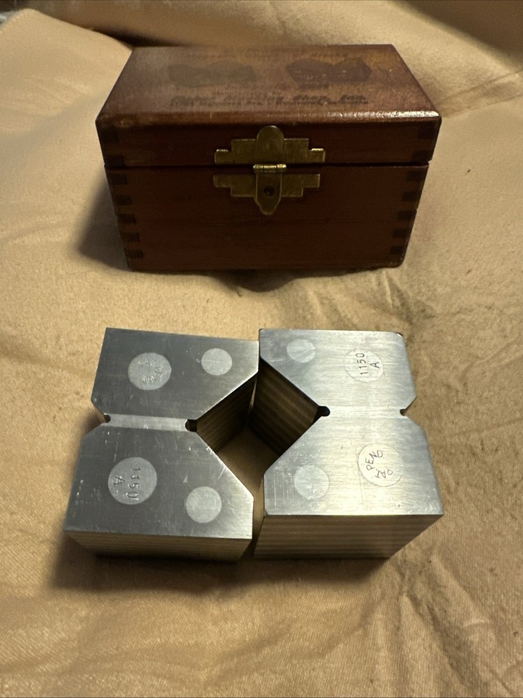 Fisher Machine Shop Universal Magnetic Chuck V Blocks