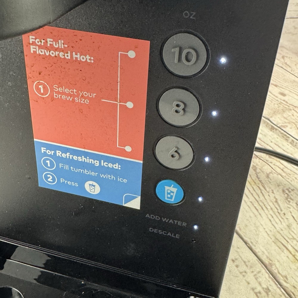 Keurig K Express Essentials Plus Hot Iced K Cup Coffee Maker Missing Drip Tray