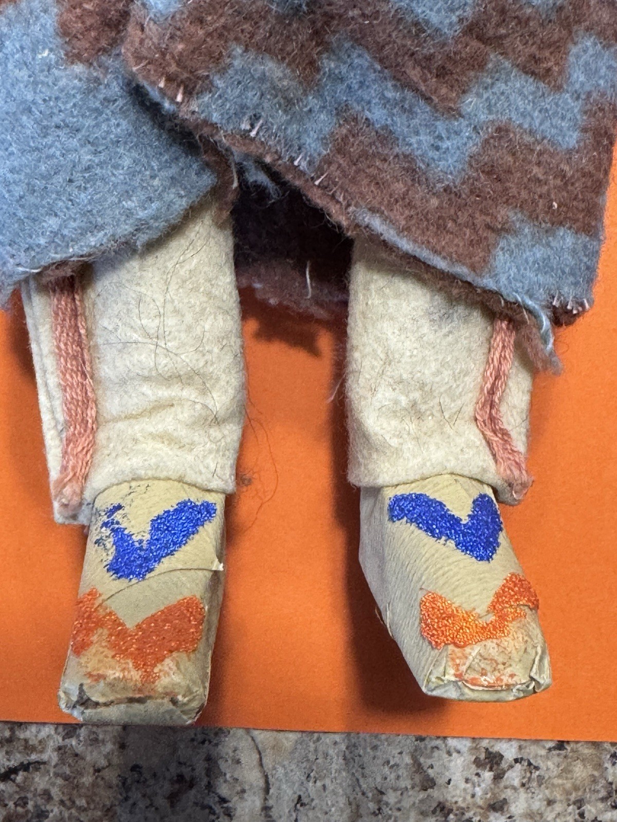 Vintage Skookum Native American Indian Dolls - Chief & Squaw