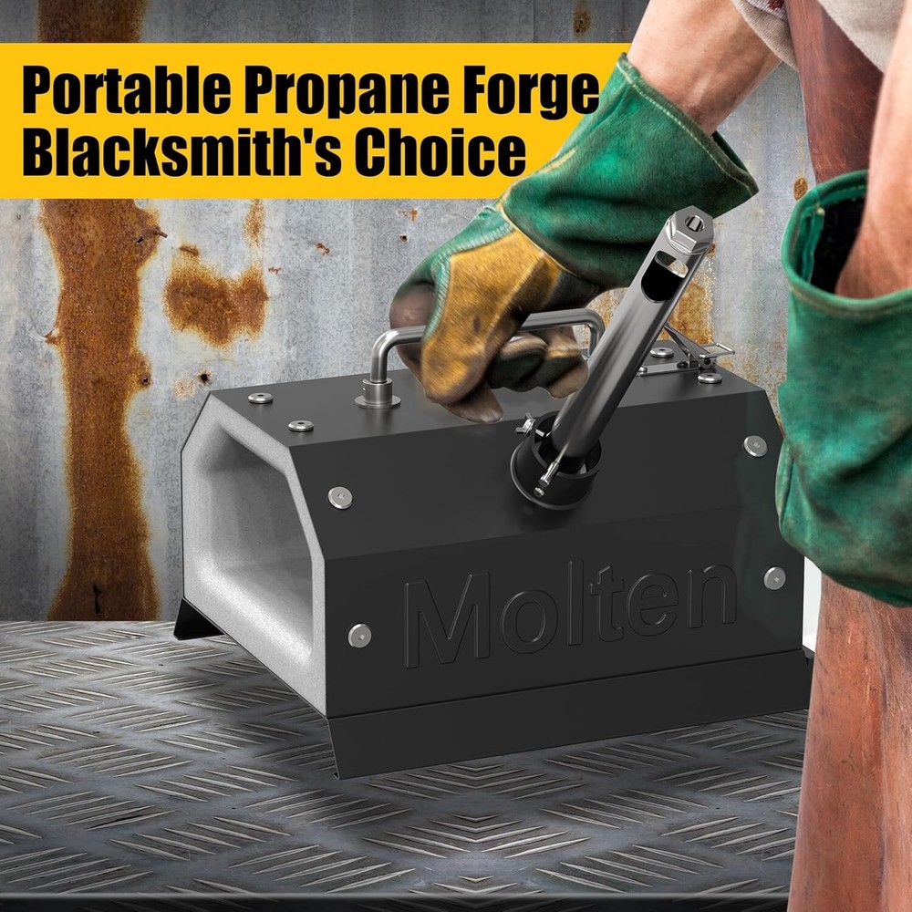 Single Burner Propane Forge for Home＆Professional, Gas Forge-Efficient Heating