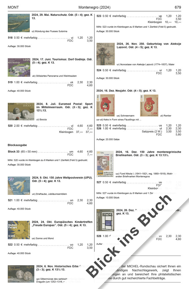 MICHEL Stamps Catalogue Western Balkans 2025 (E 6) NEW