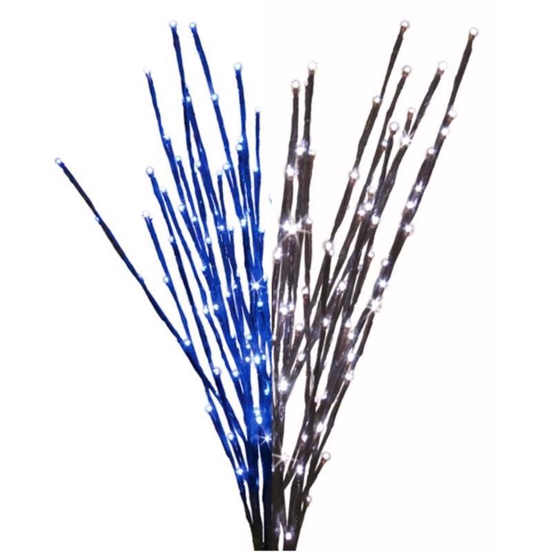 Celebrations LED Blue/Pure White Light Burst 32" Pathway Decor
