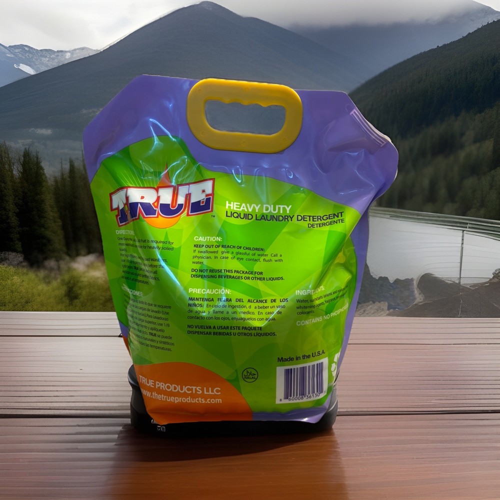 True laundry liquid detergent 101 loads