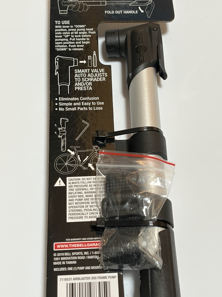 Bell Airblaster 350 Frame Pump Smart Valve