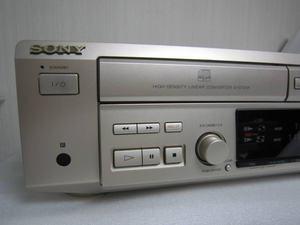 SONY MXD-D40 CD/MD Deck Main Unit Only MDLP PC Link MD Recorder