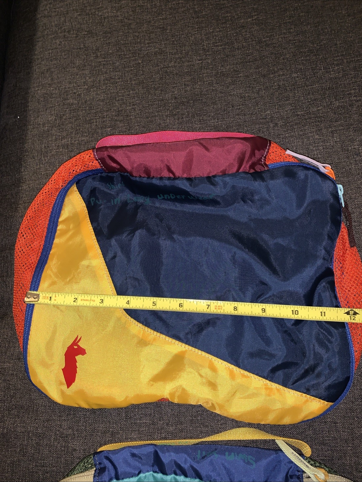 Cotopaxi Packing Cube 4 Pack ~ Colorful Packing Cubes ~ 3 Sizes